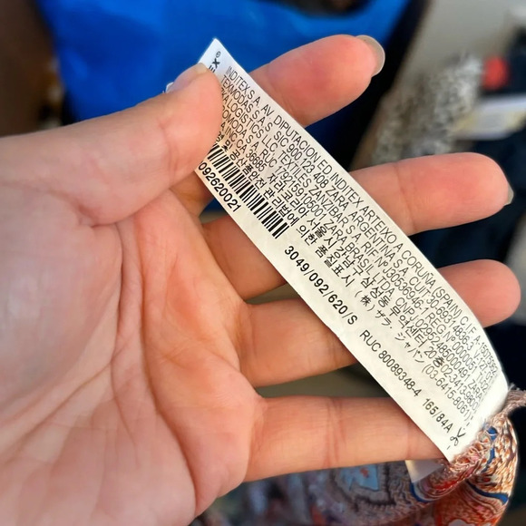 Zara Satin Paisley Cold Shoulder Midi Dress - Picture 4 of 8